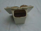 Vtg  Lefton  the Lord s Prayer  Pink   Blue Flowers  Planter 50 s