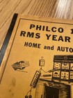 Vintage 1940 Philco Rms Year Book Schematics Home Auto Radios