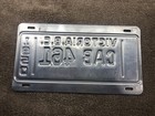 Victoria Bc Canada Cab 1950 Taxi Cab License Plate-cab 461
