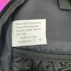 Vibedration Hydration Backpack Pink Holographic Rave Festival Bag 2l Bladder