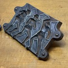 Vintage Lead Toy Soldier 2 Piece Casting Mold