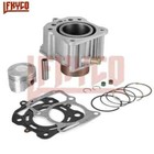 Motorcycle 67mm Bore Cylinder Kit Motor For Honda Lifan Cg250 Zongshen Zs250