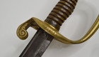 French France Model 1845 Infantry Adjutant Sword   Metal Scabbard Dated 1888