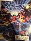 Vtg Disney News Magazines Lot Of 4 Issues 1992 Aladdin Fantasmic Toontown