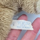 Vintage Eden Toys Wind Up Musical Lullaby Teddy Bear Brown No Bow 8    See Video