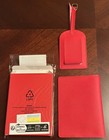 New Collectible Campari Travel Set  passport Holder   Luggage Tag 