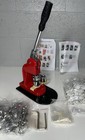 Button Maker Machine Badge Pin Machine 1  25 Mm 900 Free Parts Press Kit