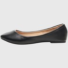 Alpine Swiss Womens Black Leather Pierina Ballet Flats 8 M Us