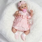 Realistic Reborn Baby Dolls Gift Vinyl Silicone 18  Lifelike Newborn Girl Doll