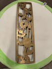 Vintage Nice Syroco Gold Rose Wall Plaque Panel Mid Century Mcm Decor 20   