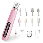 Professional Manicure Pedicure Kit  Electric Nail File Set  Portable Cordless   