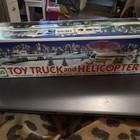 1995 Hess Toy Truck And Helicopter