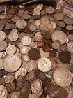 Estate Lot Sale   Old Coins Bullion Shots 9999 Silver Currency Gold Hoard