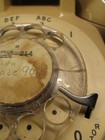 Vintage Bell Systems 500dm Rotary Dial Telephone Beige     Untested