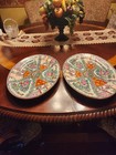 Two 18 5   Early Chinese Rose Medallion Platters Exquisite Detail