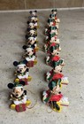 Disney Mickey Minnie Christmas Ornaments Holiday Vintage Set Of 16 Euc