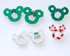 Mickey   Minnie Mouse Wreaths   Canes   Disney Collection    Dress It Up Buttons