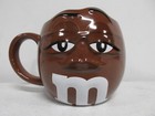 M m s Character Figural 18oz  Coffee Mug 4in Single Brown Yellow Red Blue Orange