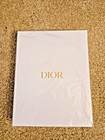 Dior Exclusive Stationary Set Platinum Gift Notebook   Pencil W storage Box Nib