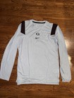 Georgia Bulldogs Shirt Mens Large Gray Ncaa Football Nike Dri-fit