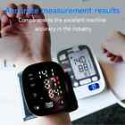 New Led Wrist Blood Pressure Monitor Rechargeable English Voice Broadcast