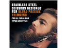 Revolution - Beard Comb   Beard Brush Set For Men - Natural Boar Bristle
