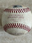 2014 World Series Game 5 Used Baseball Sf Vs Kc-mlb Coa
