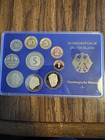 2000-j German 10 Pc Proof Coin Set Comes In Original Outer Sleeve   Plastic Case