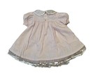 Vintage Baby Togs Pink Dress Floral Organza Tulle Easter Spring Size 24 Months