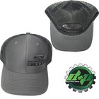 Ford Powerstroke Richardson 112 Hat Truck Charcoal Gray Black Mesh Snap Back 