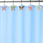 12pcs set Multicolor Butterfly Shower Curtain Hooks For Bathroom Shower Rods