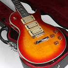 Ace Frehley Electric Guitar Cherry Sunburst Flame Maple Top With Body Binding