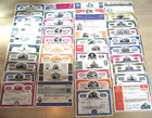 100 Diff Vintage Us Stock Certificates  40 s-80 s  W Big Names  95  Off  1000 Cv