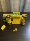 Vintage Mountain Dew Coin Bank W  Key Golden Wheel Die Cast Truck Buggy 6   