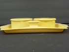 Vintage 4 Pc  Pyralin Celluloid Vanity Dresser Set 
