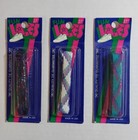 Lots Of 6 Vintage  fun Laces  Shoe Laces 27  Mix Multicolor - Made In Usa