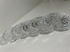Set Of 6 Vintage Gorham  althea  Crystal Glass Coasters 3-7 8    Germany Excellent