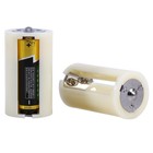 4pcs Universal 3 Aa To D Size Parallel Battery Convertor Adapter Holder Cases