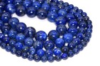 Deep Blue Lapis Lazuli Beads Grade A Round Gemstone Loose Beads 4 6 8 9-10mm