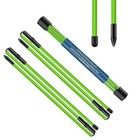 Golf Alignment Sticks 2 Pack golf Alignment Rods Upgraded 48  Collapsible Green