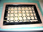 Antique Cast Iron Decorative Vent Grate 10  By 13 5 