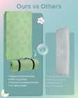 Portable Crib Mattress 38 x26   Soft Breathable With Waterproof Washable Cover