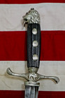French Indian War American Revolutionary War Silver Hilt Lion Head Sword Ca 1760