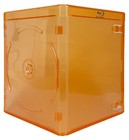 Premium Standard Orange Blu-ray Single Cases 12mm Lot