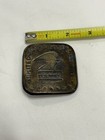 Vintage United States Postal Service  square  U s  Mail Brass Belt Buckle Usps