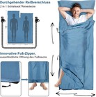 Sport 2-in-1 Sleeping Bag Liner Xl Travel Sheet Ultra Lightweight Sleep Double