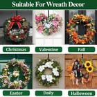 Gp Life Wreath Hanger For Front Door  Adjustable From 15 To 25 Inches Hanger   