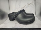 Crocs Safety Shoes Clogs Slip Resistant Nurse Teacher Waitress Chef Black Size 9