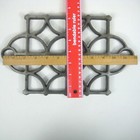 Dansk Cast Iron Decorative Trivet Geometric Design Vintage