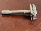 Vintage Gillette Slim Adjustable Safety Razor Double Edge 1966